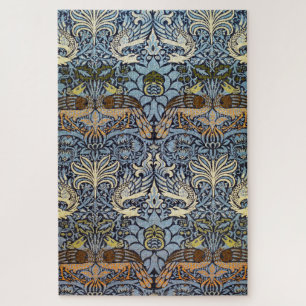 Peacock en Dragon, William Morris Legpuzzel