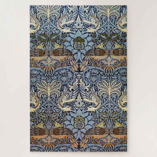 Peacock en Dragon, William Morris Legpuzzel (Verticaal)