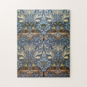 Peacock en Dragon, William Morris Legpuzzel (Verticaal)