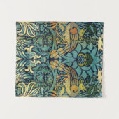 Peacock en Dragon William Morris Wandkleed (Voorkant (horizontaal))