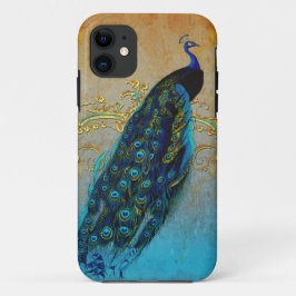 Peacock en Filigree iPhone 11 Hoesje