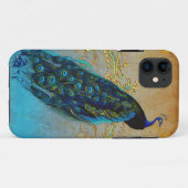Peacock en Filigree Case-Mate iPhone Case (Achterkant (horizontaal))