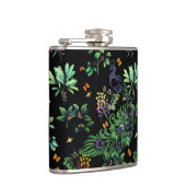 Peacock en  Floral Heupfles (Rechts)