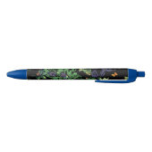  Peacock en  Floral Zwarte Inkt Pen (Bodem)