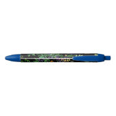  Peacock en  Floral Zwarte Inkt Pen (Achterkant)