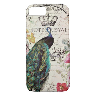 Peacock- en lentbloemen Case-Mate iPhone case