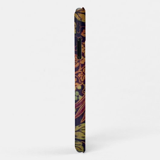 Peacock en oakleaf florale Victoriaans jacquard Case-Mate iPhone Case (Achterkant/rechts)