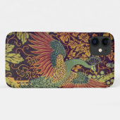 Peacock en oakleaf florale Victoriaans jacquard Case-Mate iPhone Case (Achterkant (horizontaal))