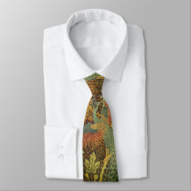 Peacock en oakleaf florale Victoriaans jacquard