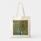 Peacock en Peacock Veer Tote Bag (Achterkant)