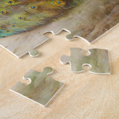 Peacock en Peacock Vlinder, Kunstillustratie Legpuzzel (Zijkant)