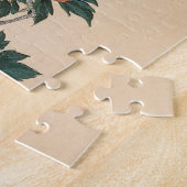 Peacock en pony's van Hiroshige, Japanse kunst Legpuzzel (Zijkant)