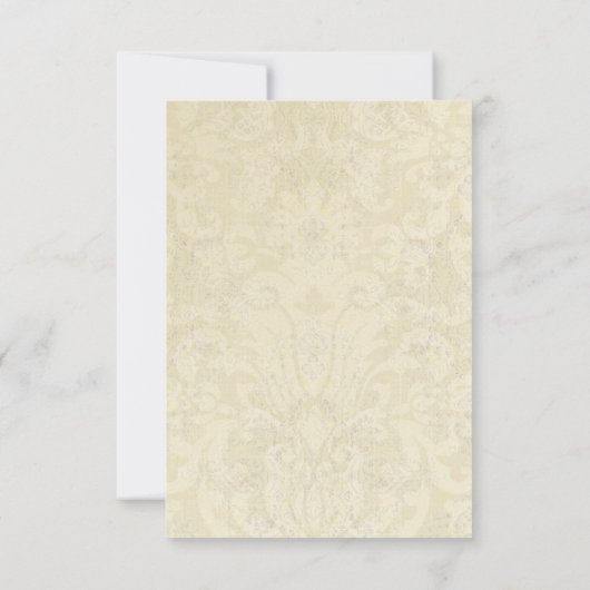 Peacock en veren Formele DIY Folders Tent Kaarten (Achterkant)