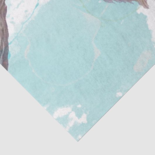 Peacock Ephemera 1 Tissuepapier (Detail)