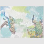 Peacock Ephemera 1 Tissuepapier (Voorkant)