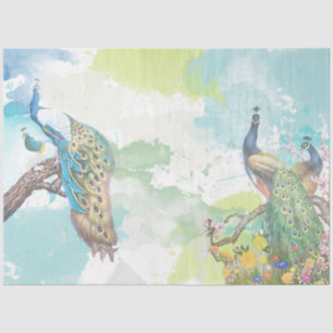 Peacock Ephemera 1 Tissuepapier
