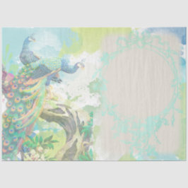 Peacock Ephemera 3 Tissuepapier