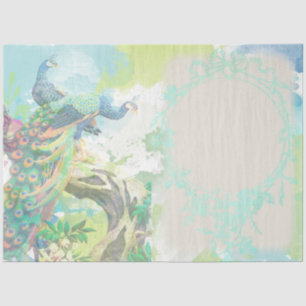 Peacock Ephemera 3 Tissuepapier