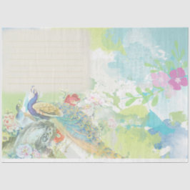 Peacock Ephemera 4 Tissuepapier