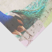 Peacock Ephemera 5 Tissuepapier (Detail)