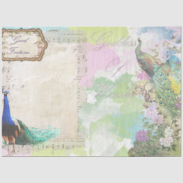 Peacock Ephemera 5 Tissuepapier