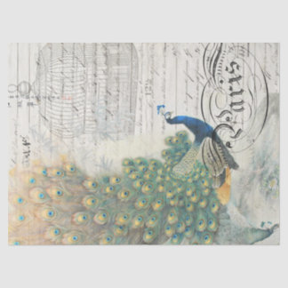 Peacock Ephemera-ontkoppelpapier Tissuepapier