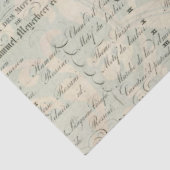 Peacock Ephemera-ontvlechtingspapier Tissuepapier (Detail)