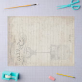 Peacock Ephemera-ontvlechtingspapier Tissuepapier (Craft)