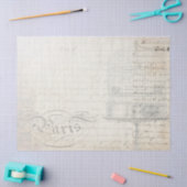 Peacock Ephemera-ontvlechtingspapier Tissuepapier (Craft)