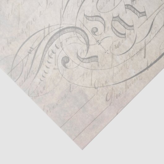 Peacock Ephemera-ontvlechtingspapier Tissuepapier (Detail)