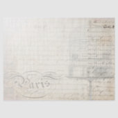 Peacock Ephemera-ontvlechtingspapier Tissuepapier (Voorkant)