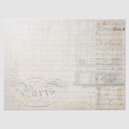 Peacock Ephemera-ontvlechtingspapier Tissuepapier