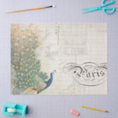 Peacock Ephemera - Scheidingspapier horizontaal Tissuepapier (Craft)