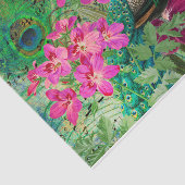 Peacock Ephemera Tissuepapier (Detail)