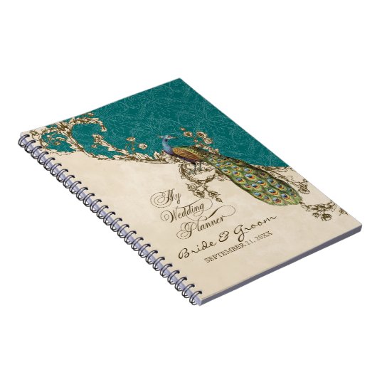  Peacock & Etchings Wedding Planner Journal Notitieboek (Rechterzijde)