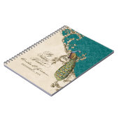  Peacock & Etchings Wedding Planner Journal Notitieboek (Linkerzijde)