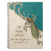  Peacock & Etchings Wedding Planner Journal Notitieboek (Voorkant)