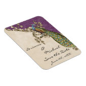 Peacock & Etsen Sla de datum op Magneet (Rechterzijde)