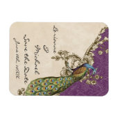 Peacock & Etsen Sla de datum op Magneet (Horizontaal)