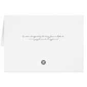  Peacock & Etsen Tafel Zitmeubelen Kaarten (Achterkant Horizontaal)