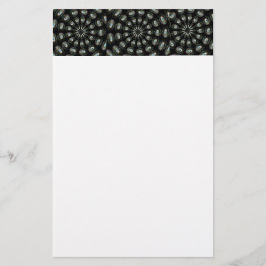 Peacock Eye Stationery Briefpapier (Voorkant)