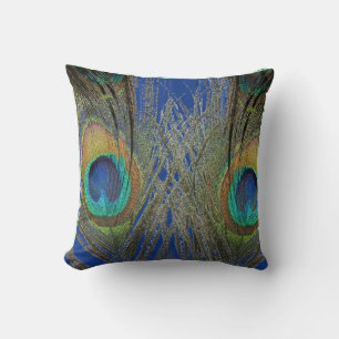  Peacock "Eyes" Pillow Kussen