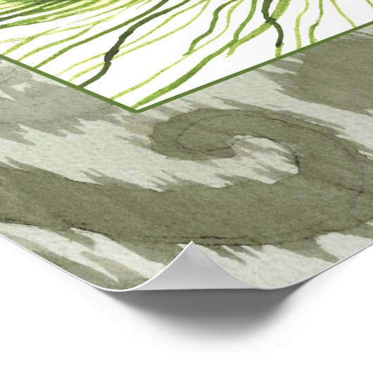 Peacock eyes poster (Hoek)