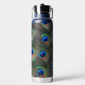 Peacock Eyespotpatroon Waterfles (Achterkant)
