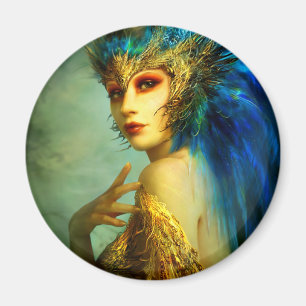 Peacock Fairy Magneet