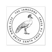 Peacock Family Stamp - Regal Radiance Zelfinktende Stempel (Design)