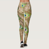 PEACOCK FANCY FEATHERS #3 LEGGINGS (Achterkant)