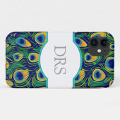 Peacock Feather Animal Print Case-Mate iPhone Case (Achterkant (horizontaal))
