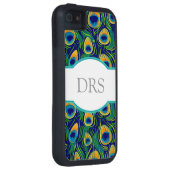 Peacock Feather Animal Print Case-Mate iPhone Case (Back/Rechts)