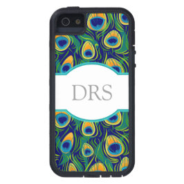 Peacock Feather Animal Print iPhone 11 Hoesje